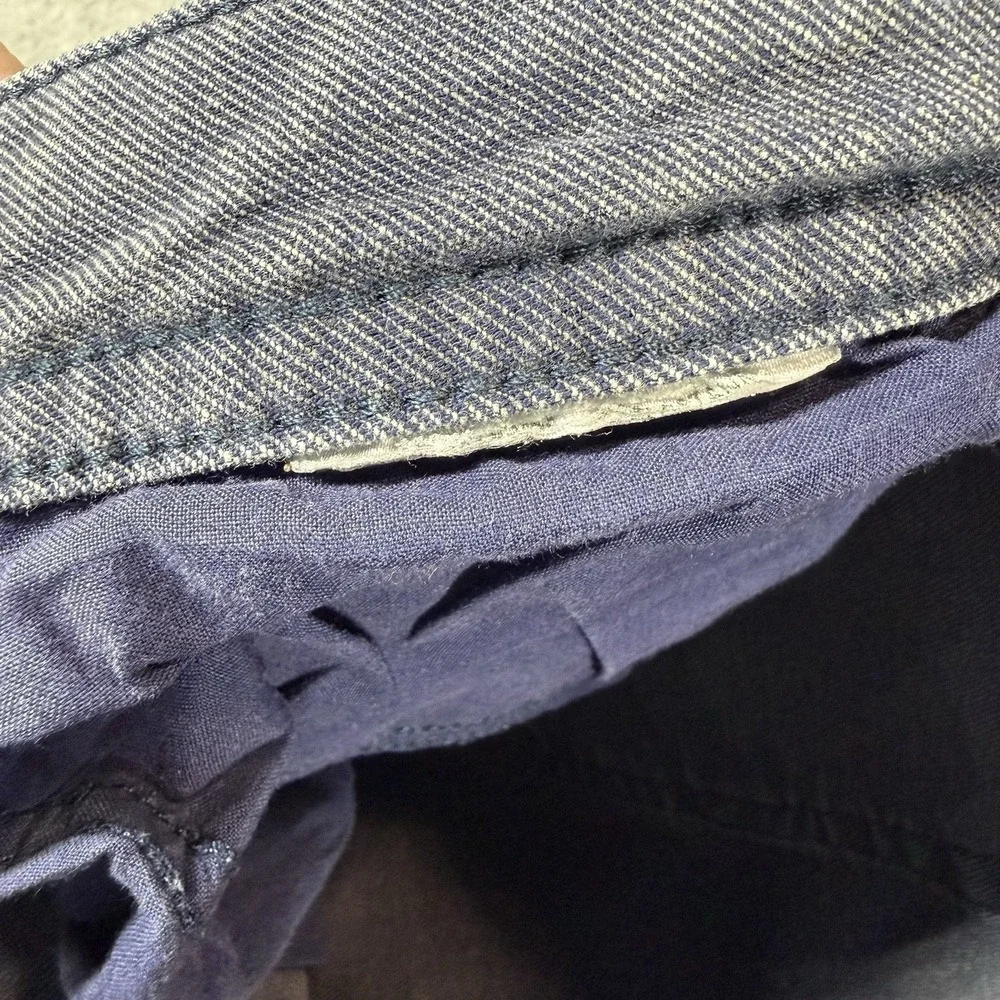 Diesel THOMMER Jeans Mens 30x29 Gray Stretch Denim Blue Lined Slim Skinny Hemmed